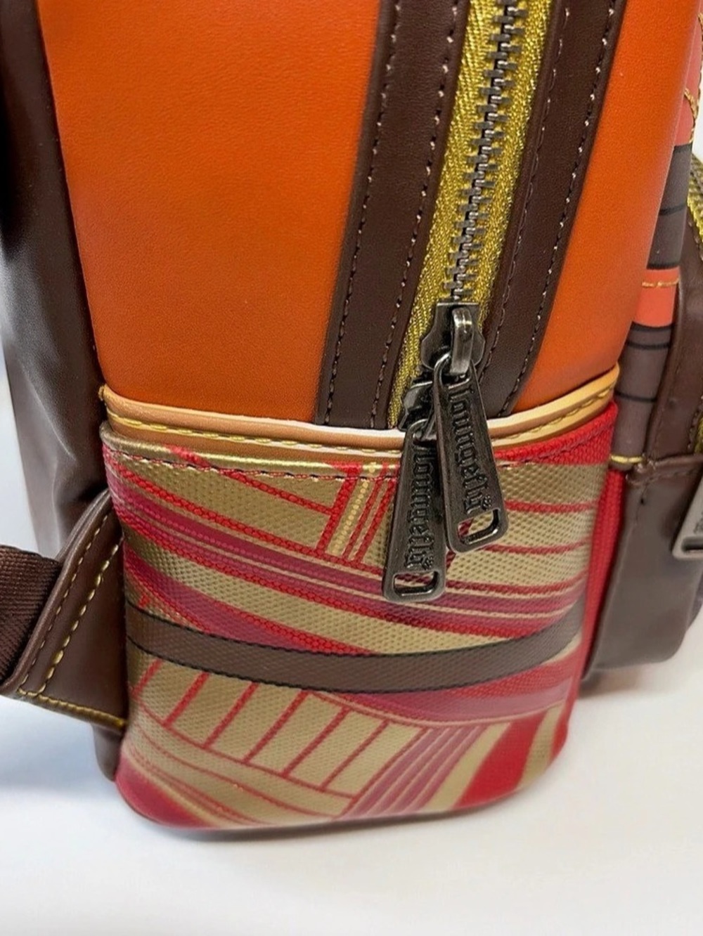 NWT Loungefly Marvel Black Panther Wakanda Forever Okoye Cosplay Mini Backpack - Picture 12 of 13